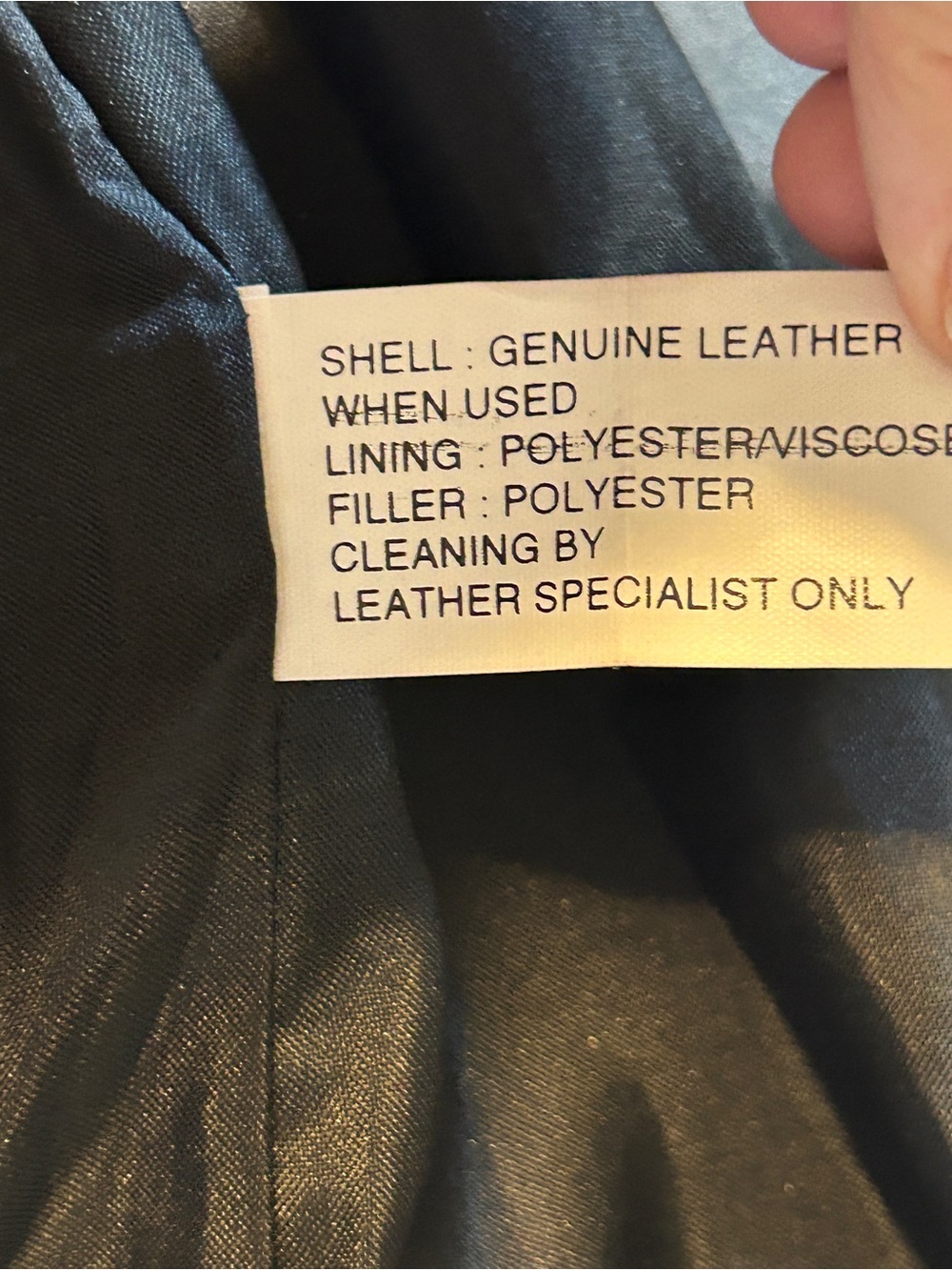 Hudson Leather Genuine Leather Black Shirt Jacket Size Small Vintage Moto - Picture 5 of 10